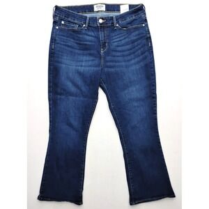 Levis Denizen Jeans Women 16M Blue Cotton Blend Stretch Mid-Rise Bootcut